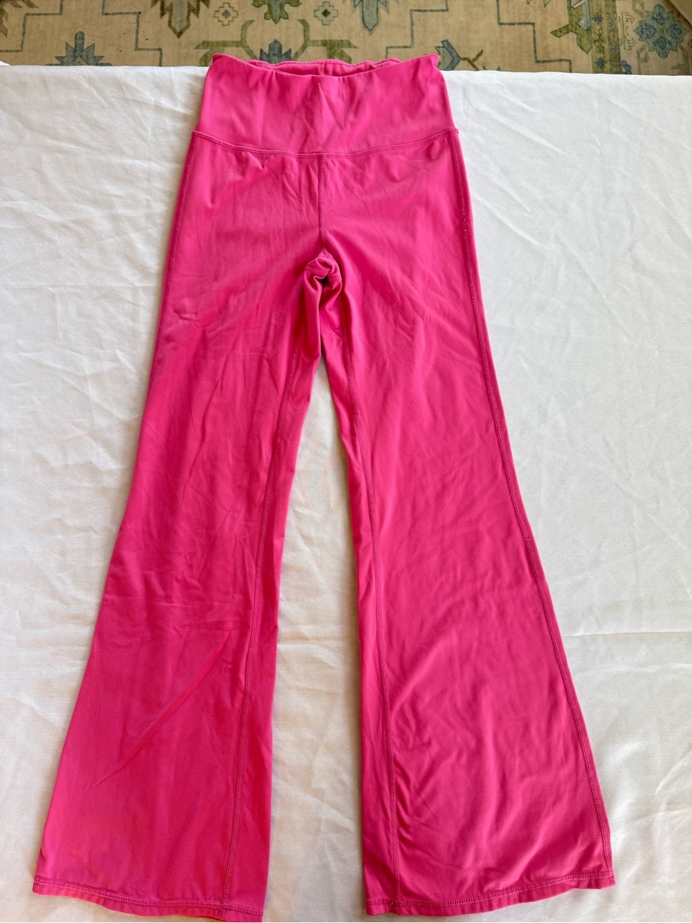 Happily grey Pink Performance Leggings yoga pant leggings — Bright Fuchsia - Picture 2 of 5